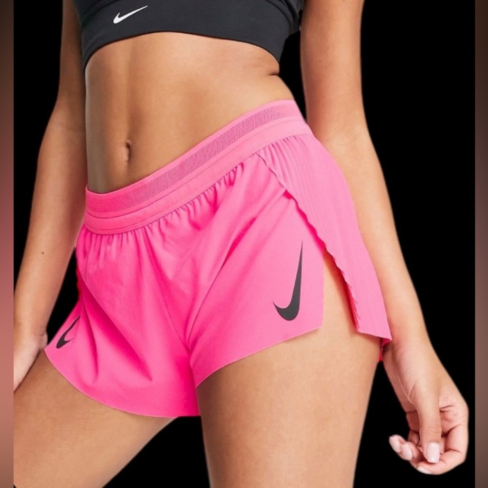Nike Women's Vibrant Pink Athletic Shorts
